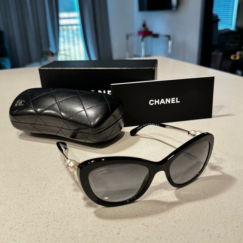 Chanel Black Sunglasses
